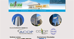 Desktop Screenshot of italcasa.cl